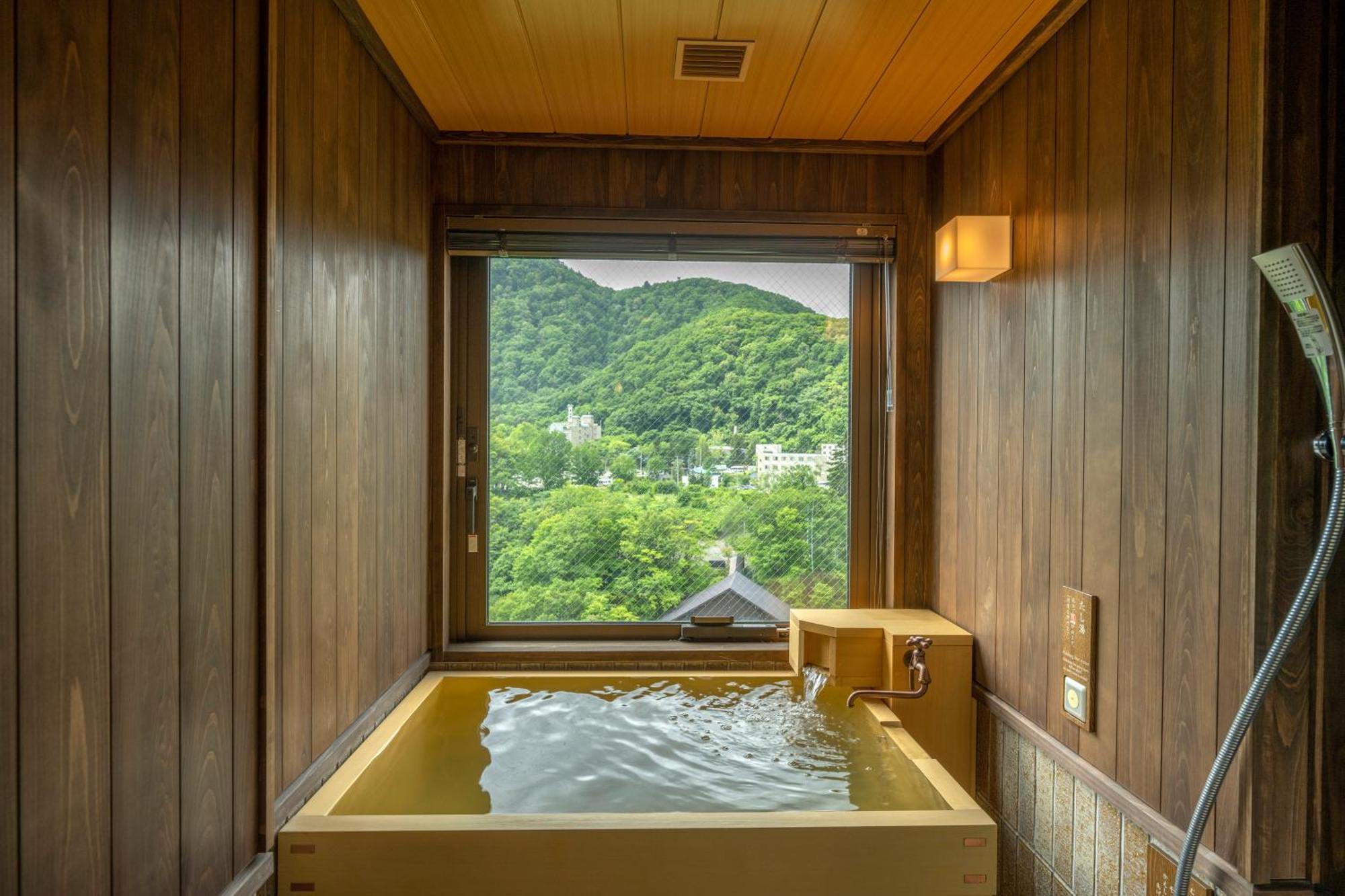 Hotel Jozankei Onsen Yurakusoan Sapporo Exterior foto